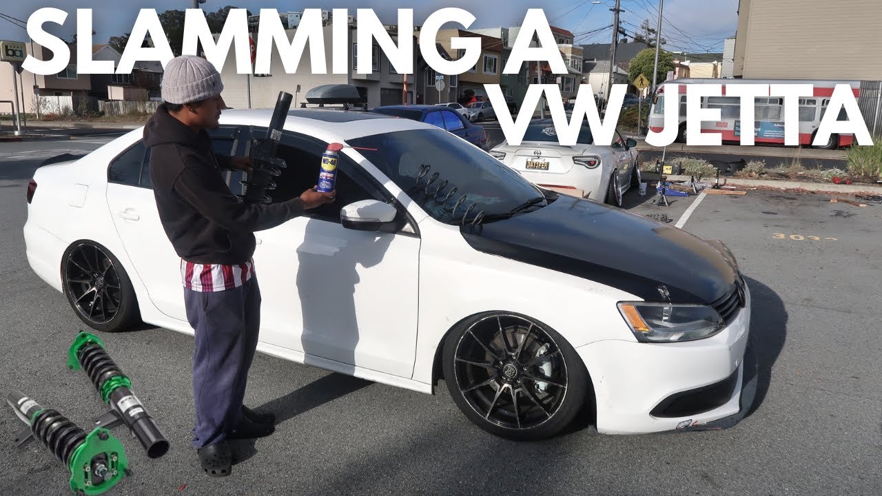 REV9 Coilovers on VOLKSWAGEN MK6 JETTA | DIY Install!