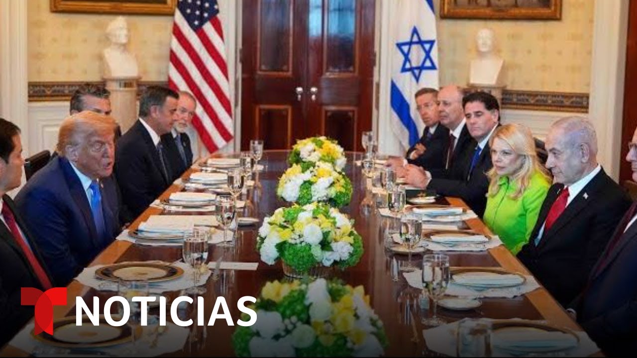 Trump y Netanyahu se reúnen en la Casa Blanca