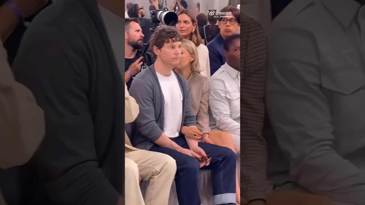 Evan Peters at the Prada fashion show in Italy 2024 #evanpeters #fashionweek #shorts