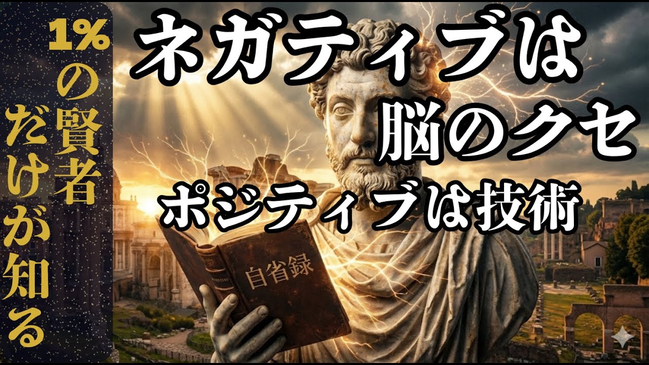【ネガティブ克服】賢者たちが実践した楽観主義の哲学〜人生が明るくなる6つの知恵〜