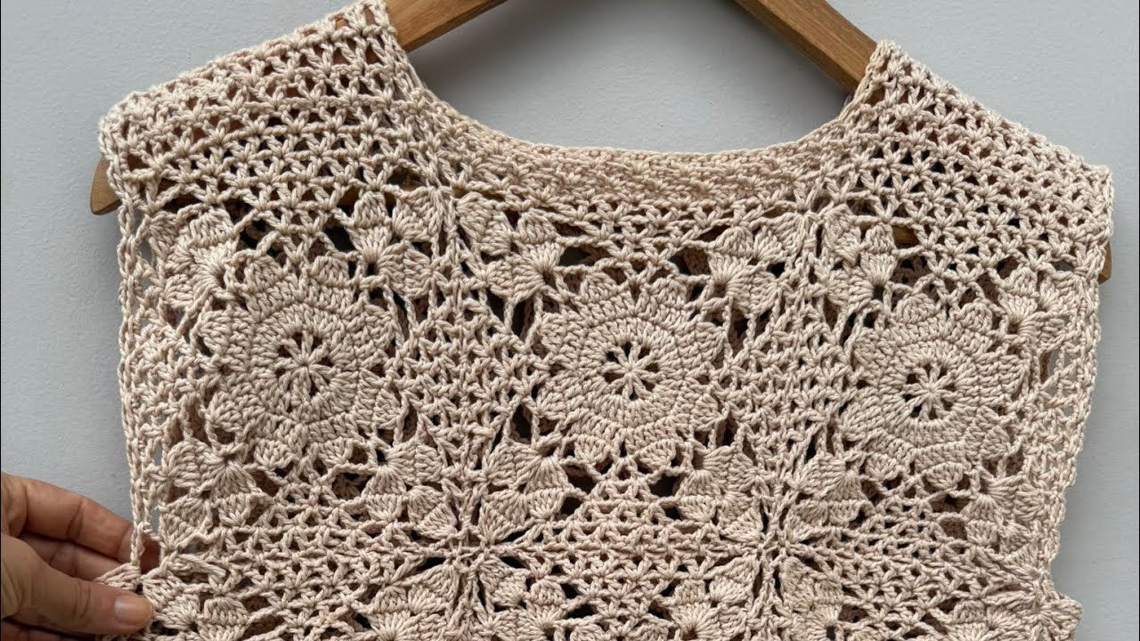 Blusa suspiro em croch&ecirc; ! Blusa quadradinho em croch&ecirc; ! 