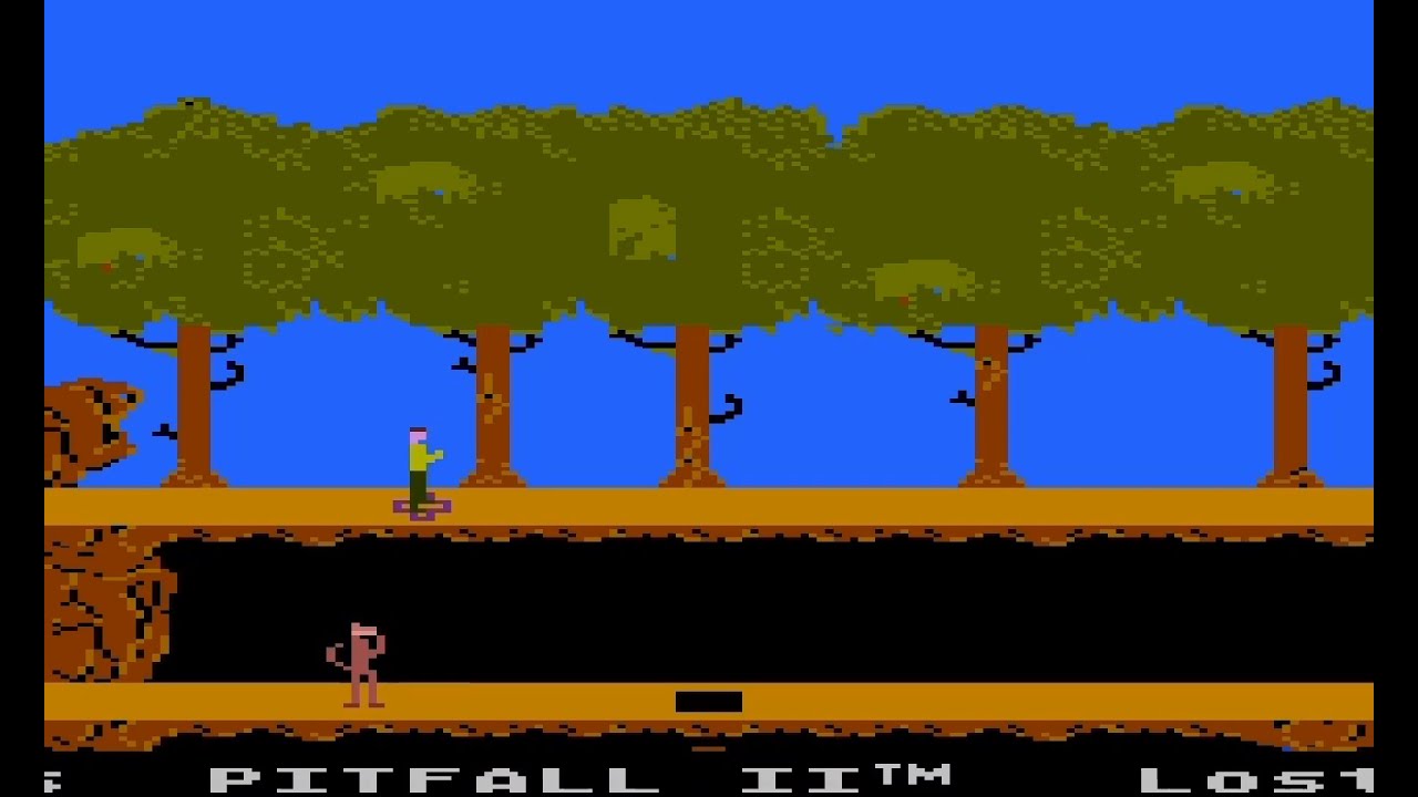 Atari 800 Longplay [002] Pitfall II: The Lost Caverns - Adventurer's Edition