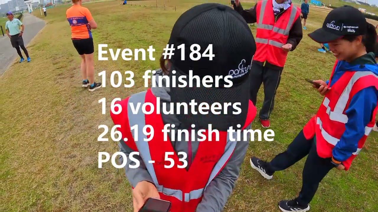 Japan - Yodogawa parkrun - Osaka 16th November 2024