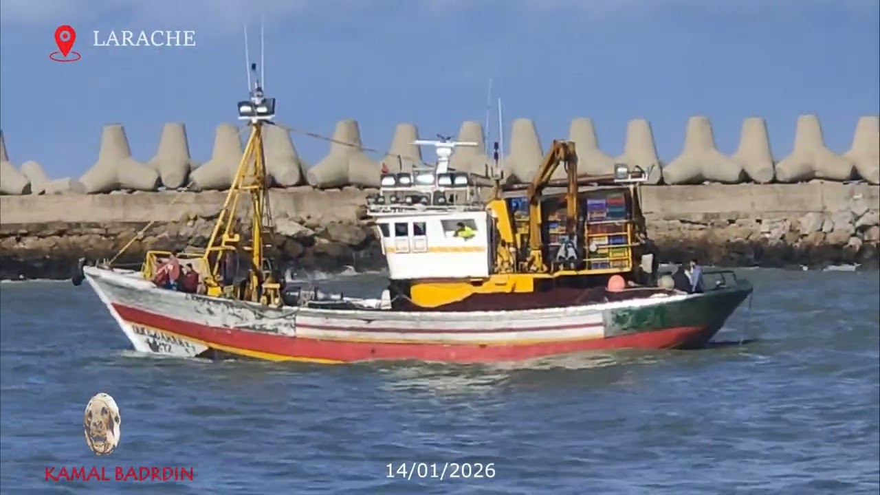 Larache, Rumbo al mar