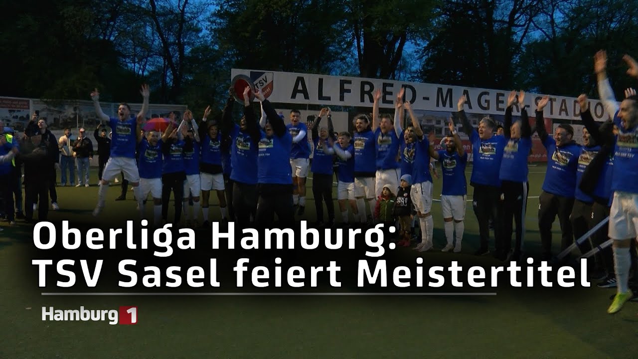 Traumtore und Jubelszenen: Der TSV Sasel feiert den Meistertitel in der Oberliga Hamburg!