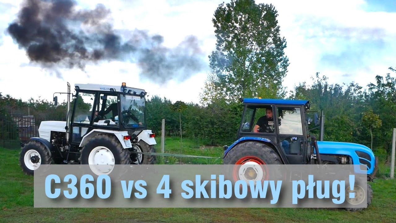 Orka C360 w 4 skiby!? Testujemy w polu Ursusa  z kanału Travi_Garage