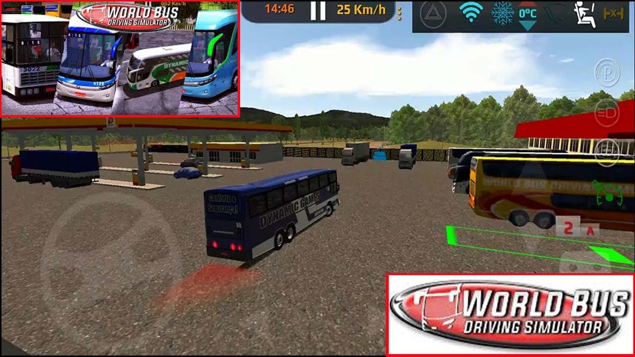 Dangerous Off-Road Route | World Bus Driving Simulator | WBDS - Android Gameplay 01 #SRGaming