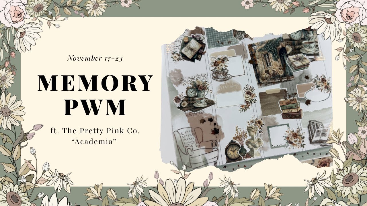 Программа Memory Plan со мной, 17-23 ноября, The Pretty Pink Co. «Академия»