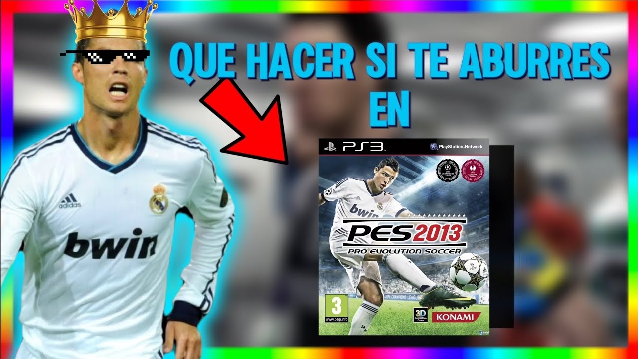 ⚽ 7 COSAS INCREÍBLES QUE PUEDES HACER SI TE ABURRES EN PES 2013 🎮🔥