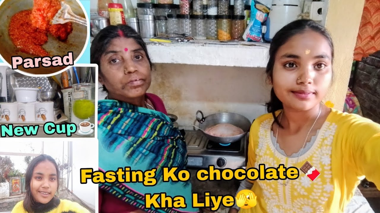 Fasting Me Chocolate 🍫 Kha Liye🫣