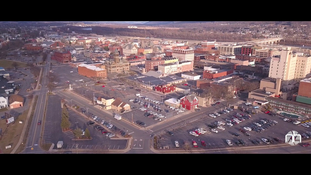 Williamsport, Pennsylvania - Downtown - DJI Mavic Pro