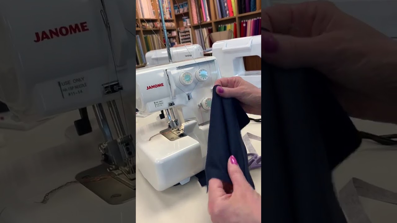 J&B Sewing Machines - Janome 8002DG Overlocker