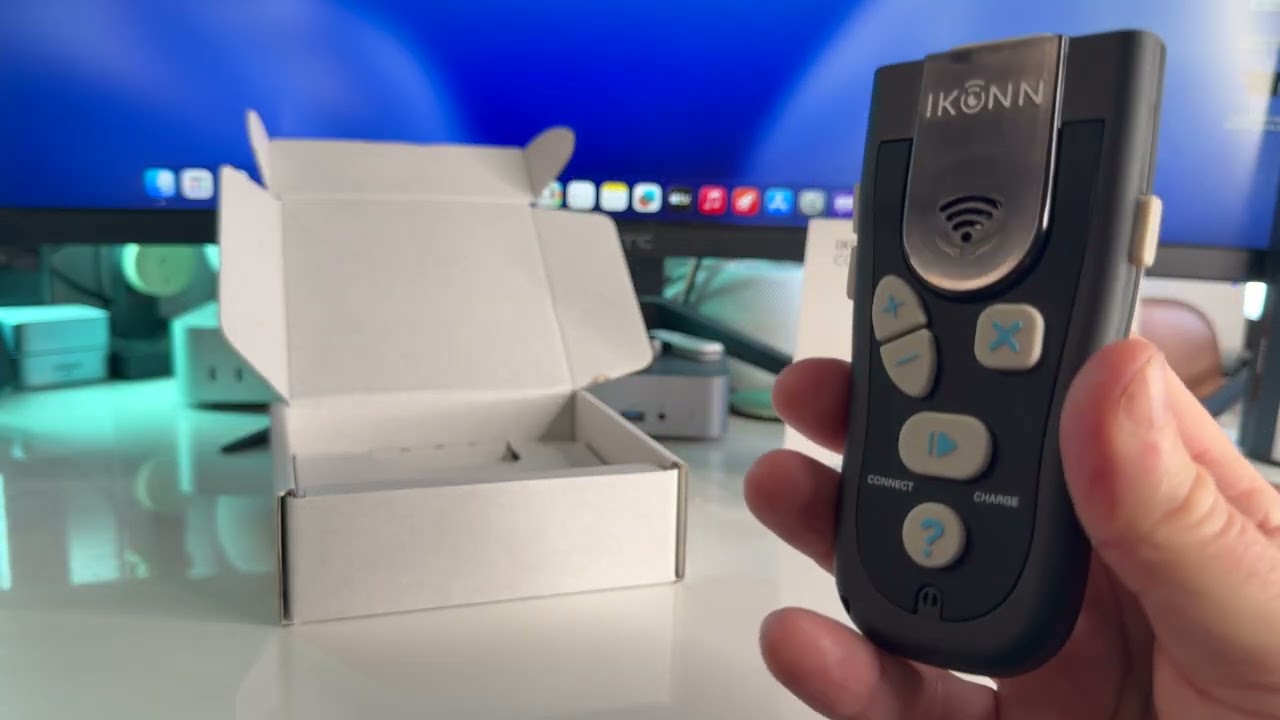 IKONN télécommande vocale pour les appareils IKONN compatibles pour personnes aveugles 🧑‍🦯‍➡️
