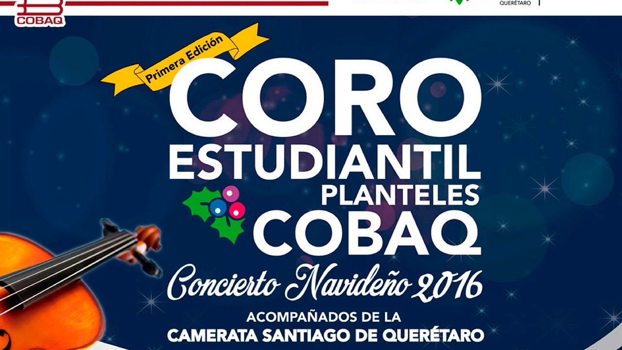 Concierto Navideño COBAQ 2016