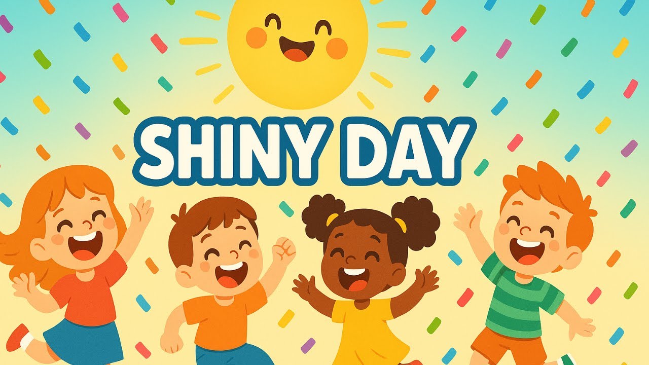 Let’s celebrate a brand new day full of joy, color, and laughter! 🌈✨ #childrenssongs #kidssongs
