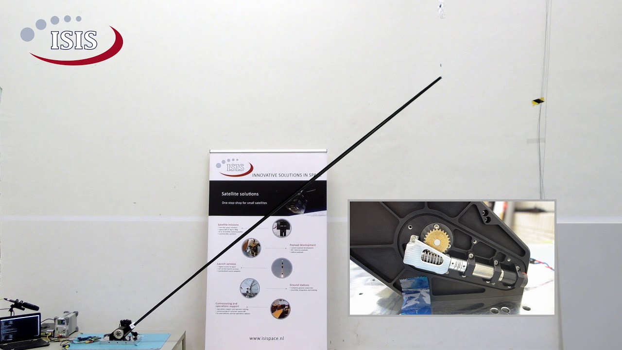 NCLE antenna deployment test - 25x
