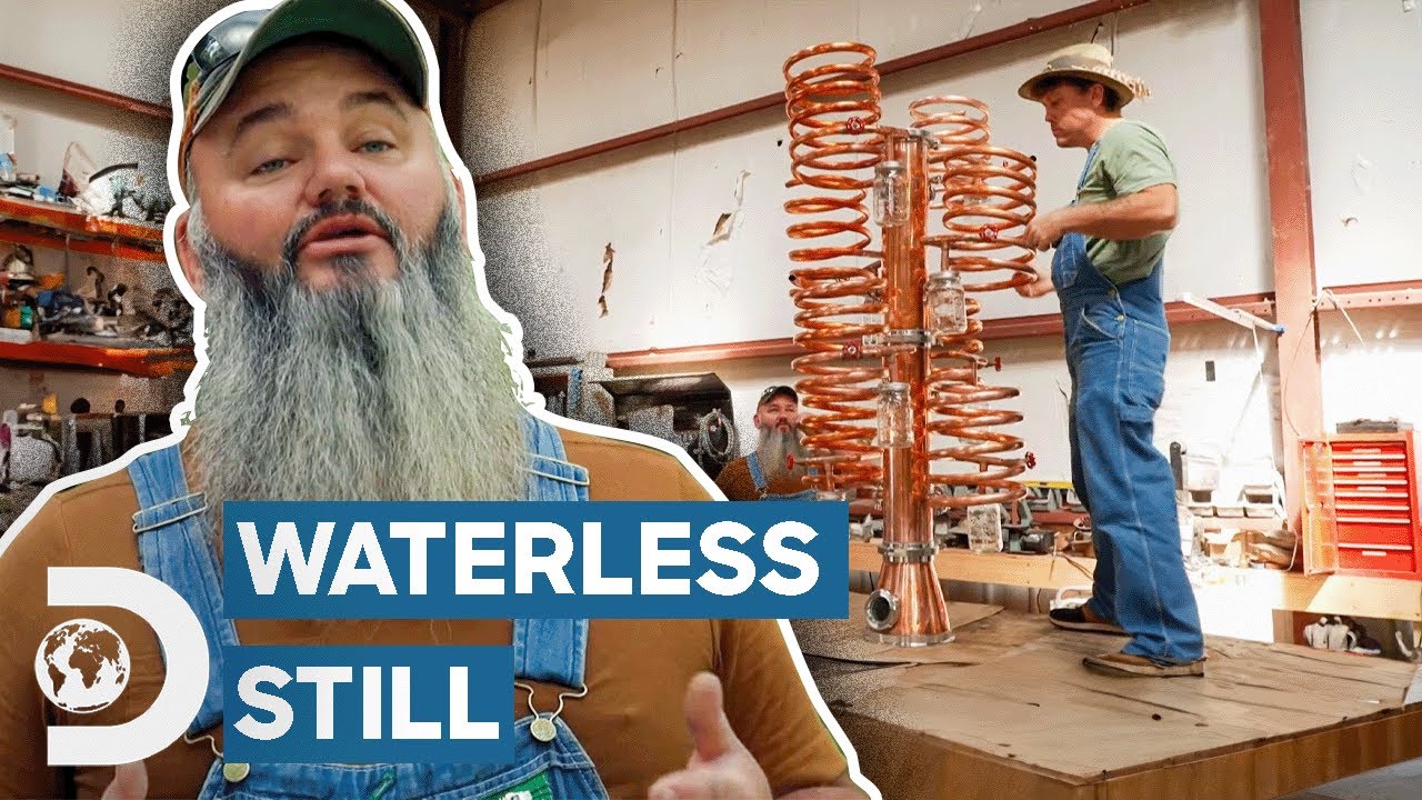 Jerry INVENTS A Waterless Brandy Still! | Moonshiners