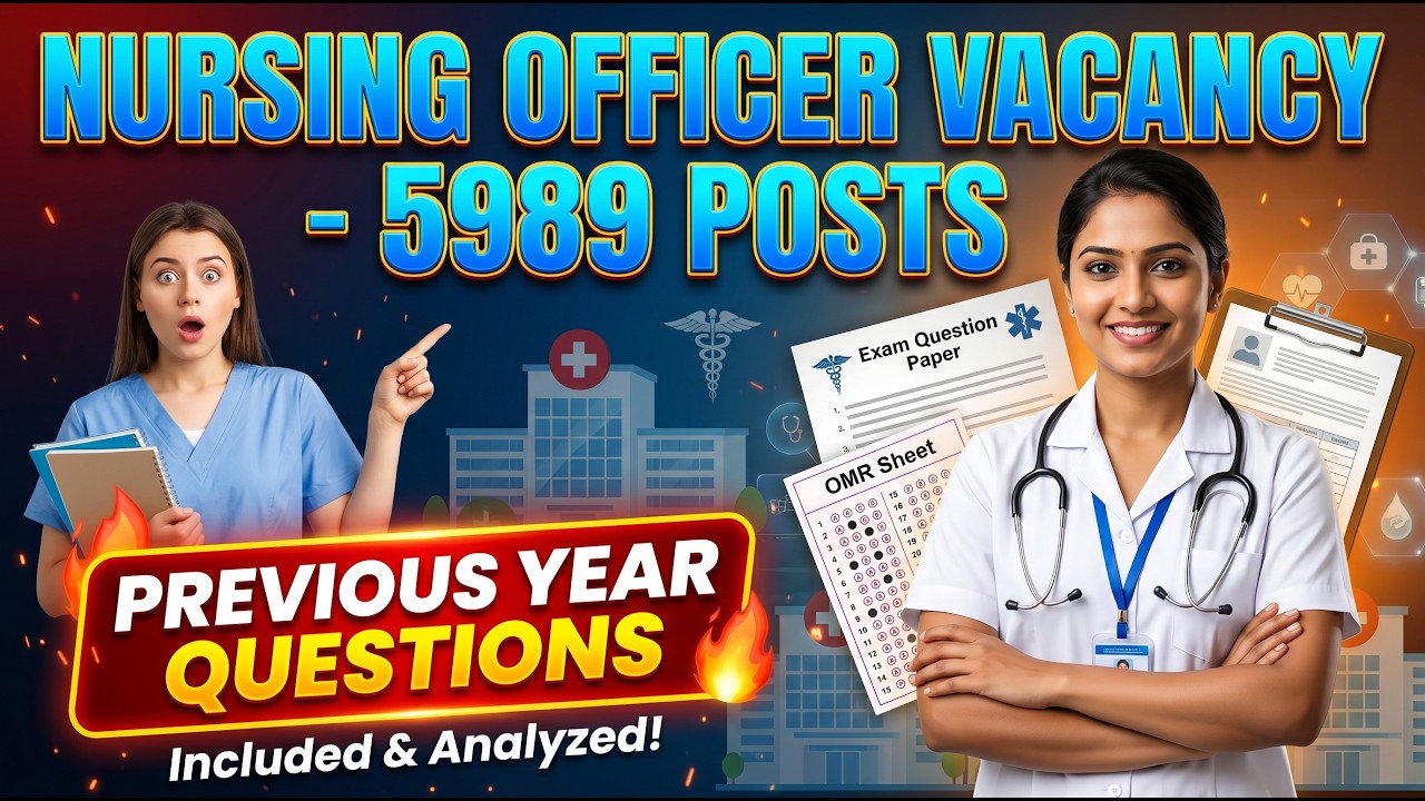 OSSSC Nursing Officer Previous Year Questions with Answers | Nursing Officer Exam 2026#basant_sir