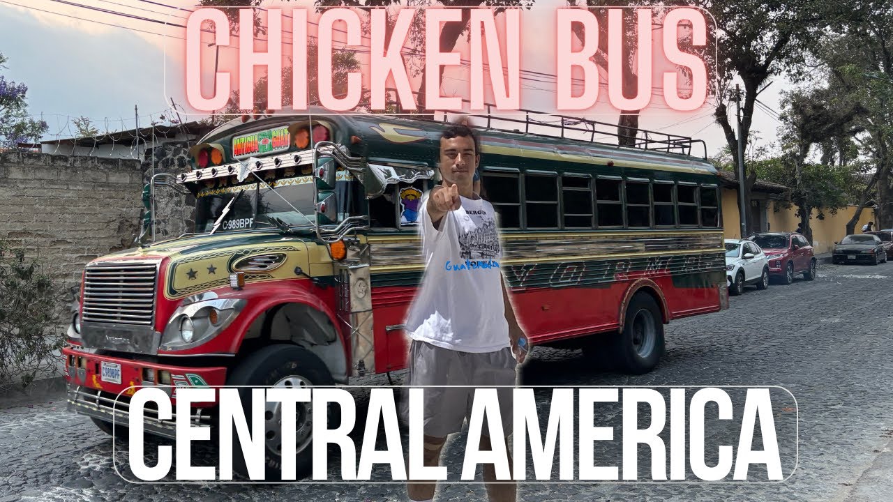 Central America’s CRAZY Chicken Bus | Wildest Public Transport in the World
