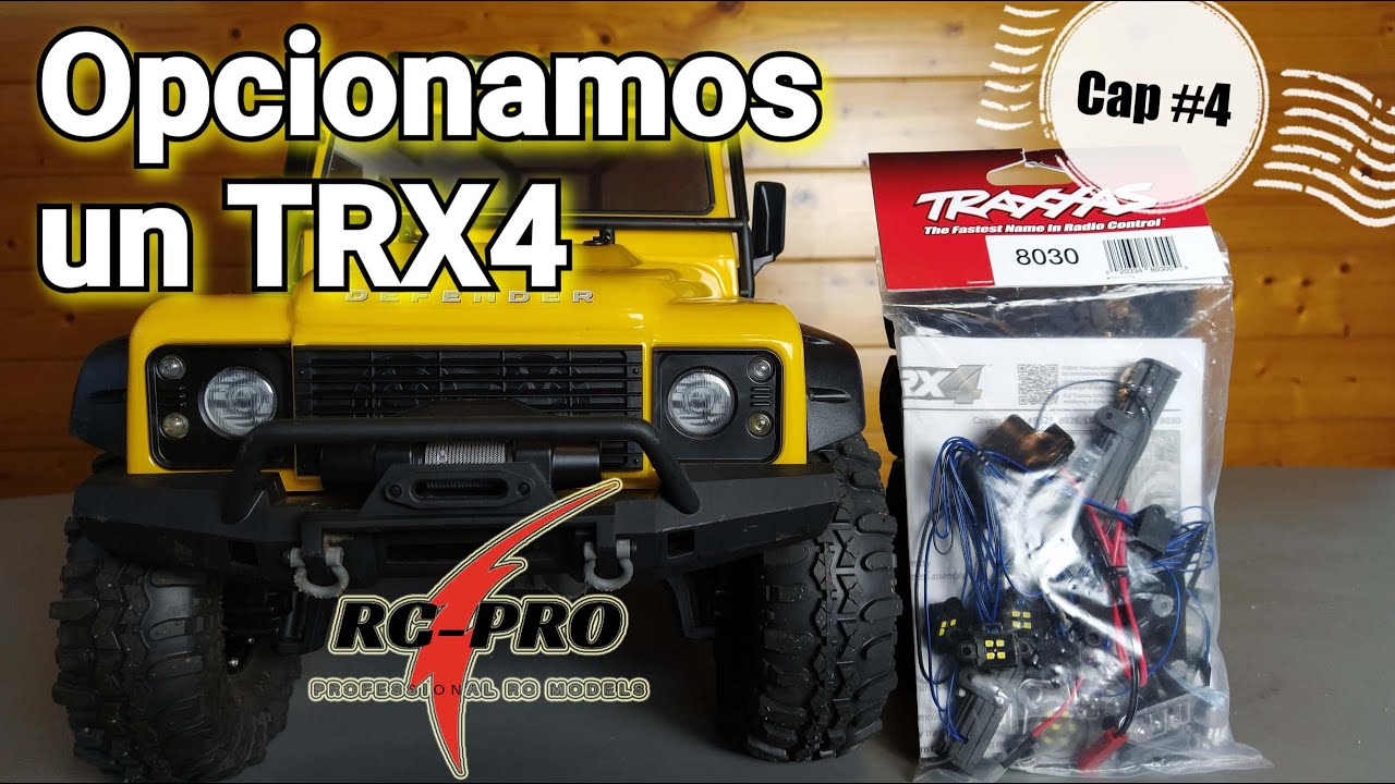 Opcionamos un TRX4 capítulo 4 Kit de luces led 8030 Traxxas y tutorial de montaje