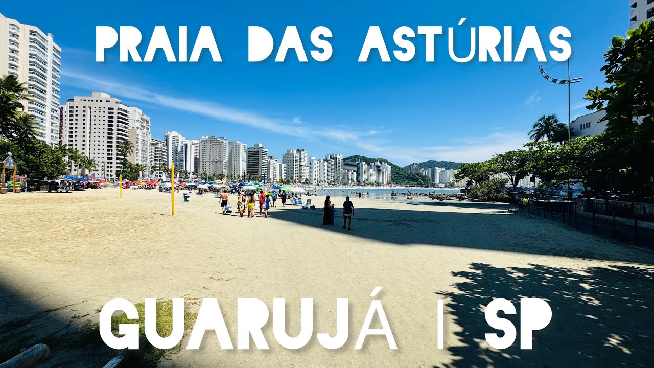 PRAIA DAS ASTÚRIAS NO GUARUJÁ