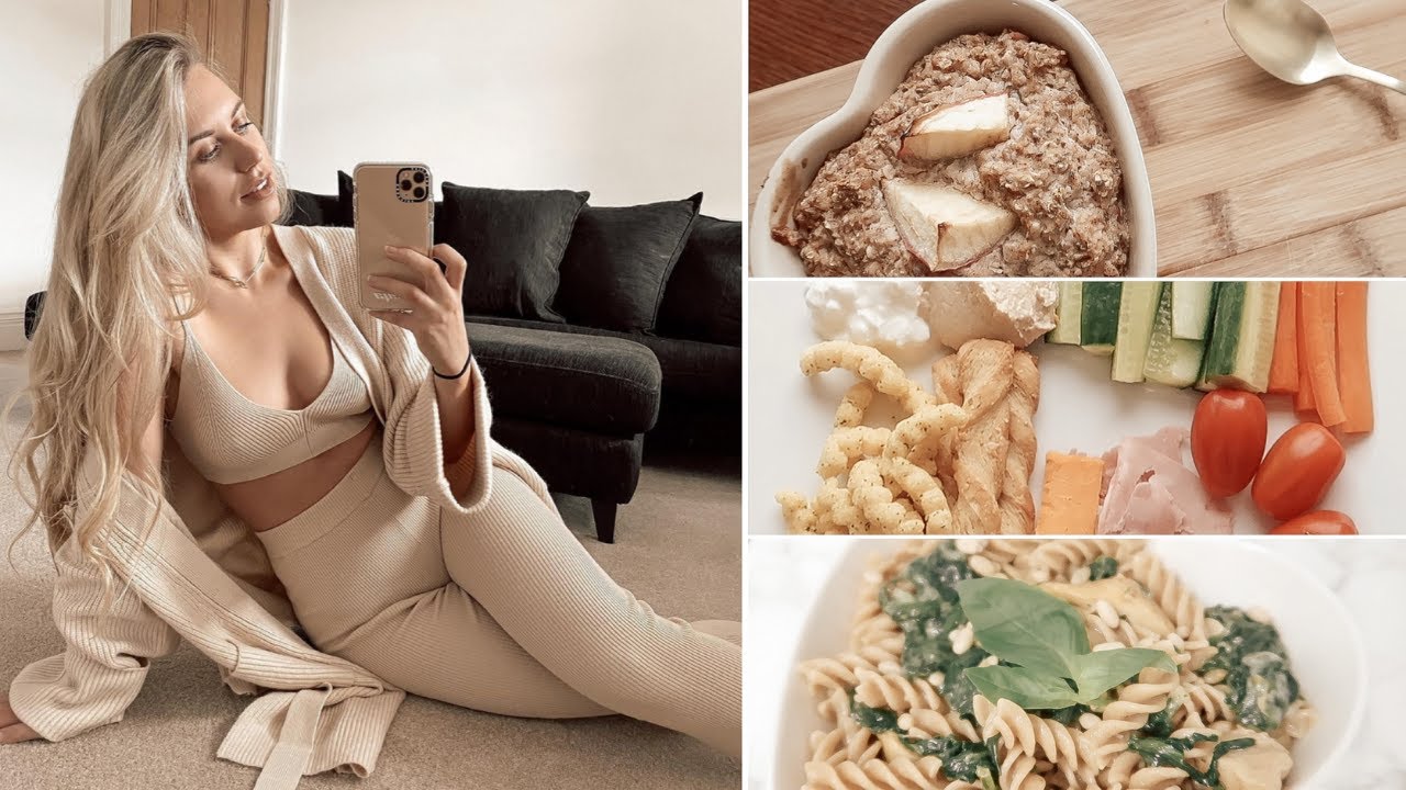 WHAT I EAT IN A DAY ✨ REALISTIC HEALTHY AND BALANCED UK | EASY MEAL IDEAS & WORKOUT ROUTINE