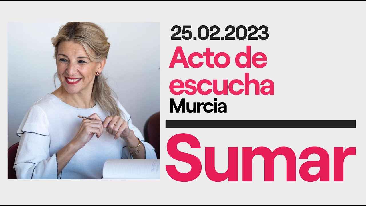 Acto de escucha: Murcia