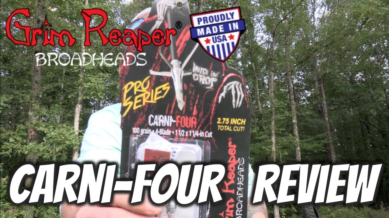 Grim Reaper Carni-FOUR Broad-head Review