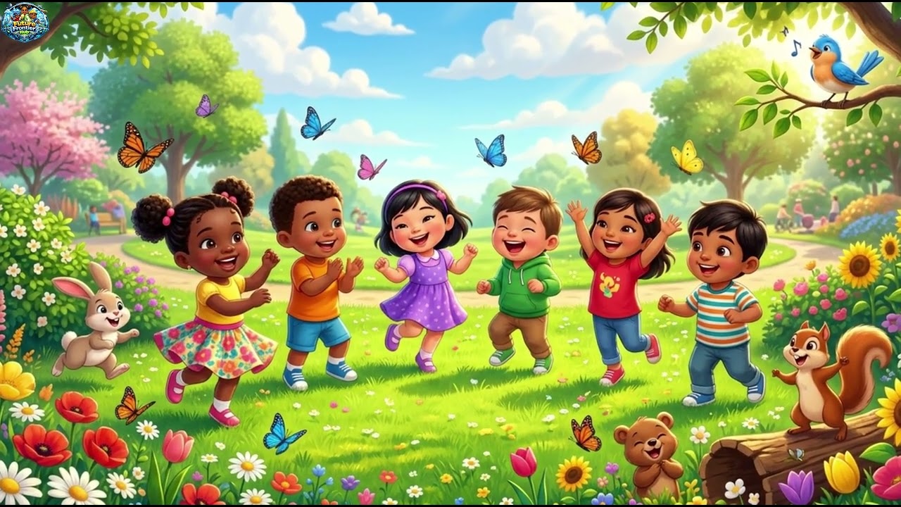 A Ram Sam Sam   Fun Action Song For Kids  Nursery Rhyme Animation