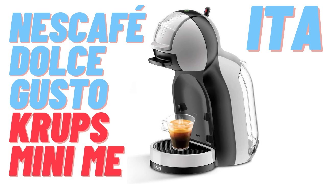 Nescafé Dolce Gusto, Krups Mini Me, Macchina per Caffè Espresso,, prova e recensione personale ITA