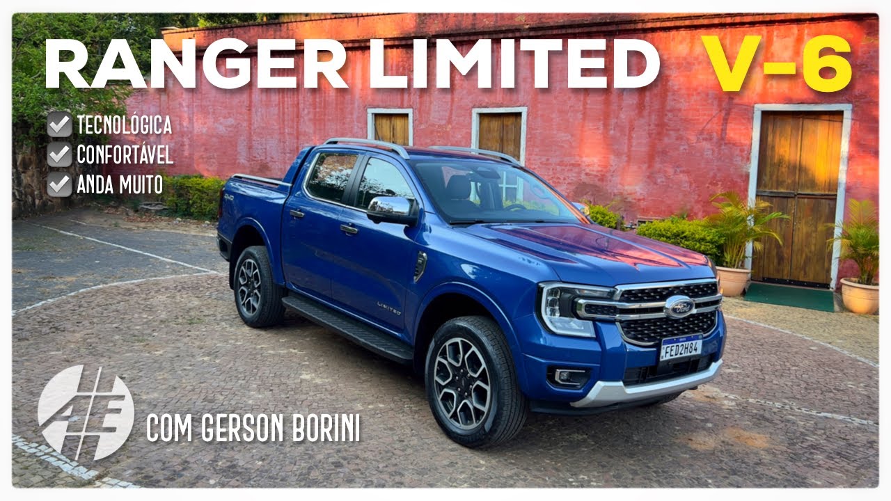 Ford RANGER LIMITED V-6 com GERSON BORINI. #ford #ranger #limited #v-6