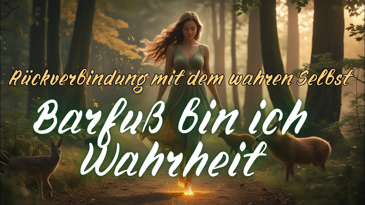 ❤️‍🔥Erdung, Heilung, Rückverbindung – Barfuß durch dein wahres Selbst| Lied für dein Herz 🙏 Natur