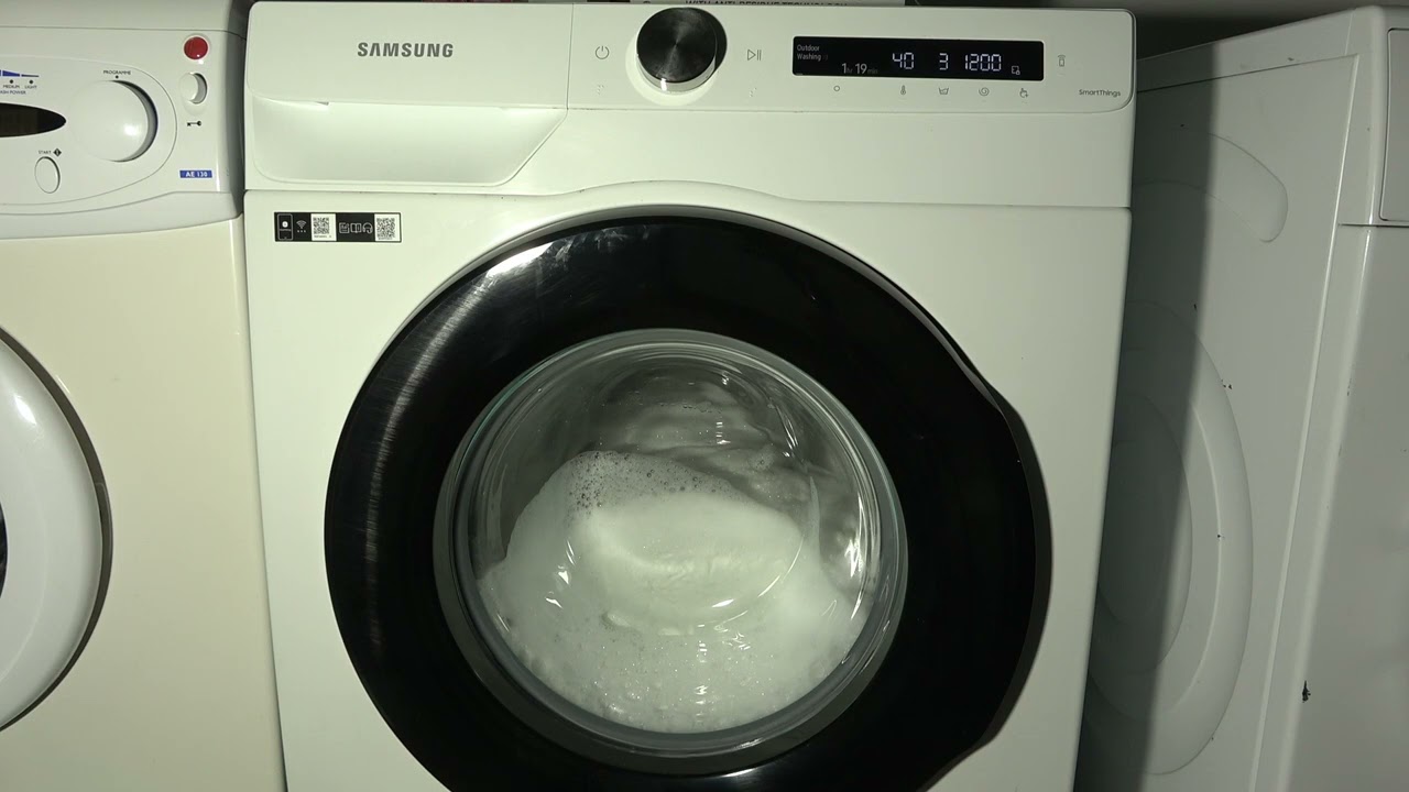 Outdoor 40'c / Samsung Series 5+ AI SmartThings Washing machine