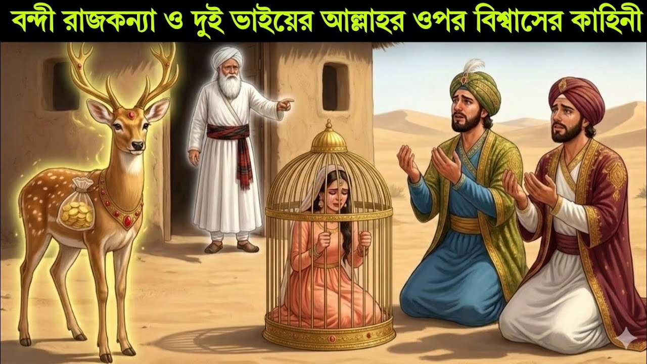 আল্লাহর ওপর ভরসা এবং এক বন্দী রাজকুমারীর অলৌকিক মুক্তির গল্প।।Salam Voice