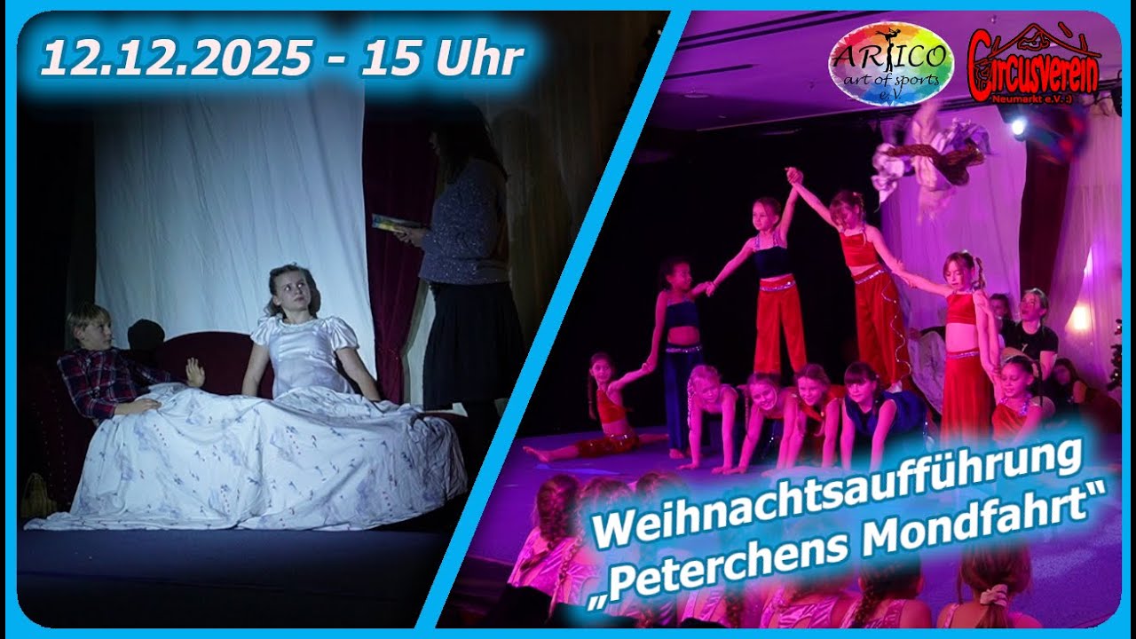 12.12.2025 - 15 Uhr |🎄Weihnachtsaufführung „Peterchens Mondfahrt“ | Artico e.V.