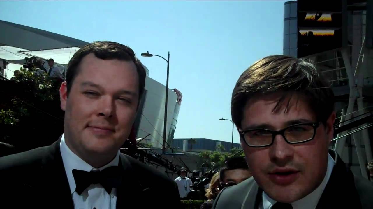 Rich Sommer and Michael Gladis at the 2010 Emmy Awards