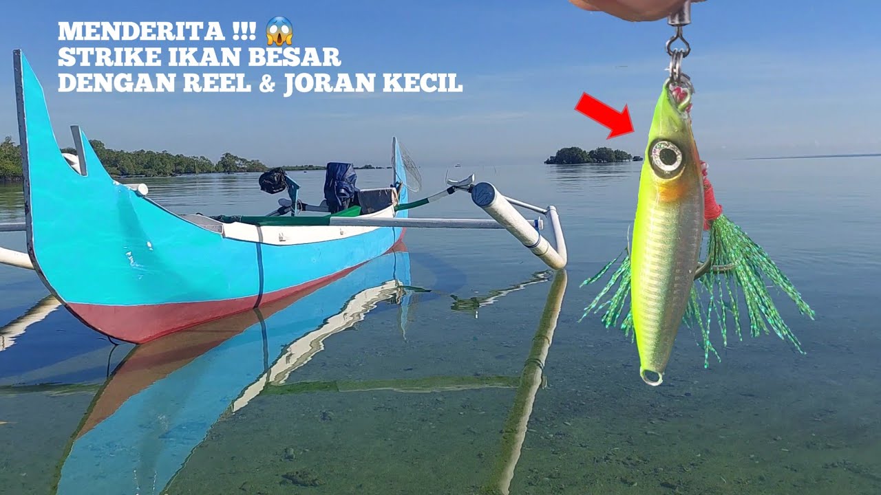 GARA- GARA UMPAN INI !!! IKAN SEBERAT 10,5 KG BERHASIL NAIK ... MICRO JIG 20 GRAM