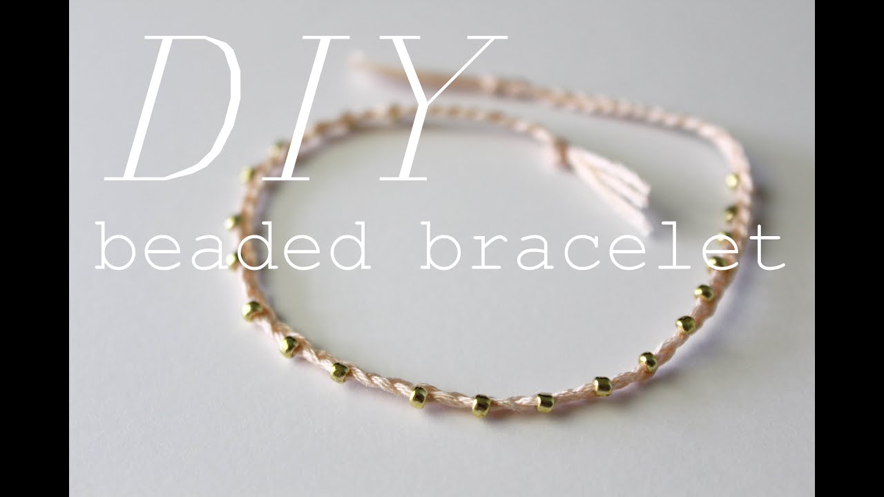 DIY Delicate Beaded Bracelet (+ packaging ideas!) | xoStellaire ☆