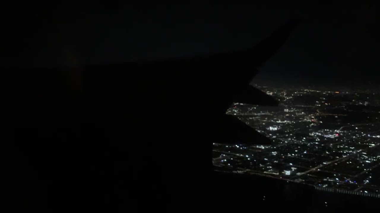 Asiana A350 Landing in ICN (Incheon International)
