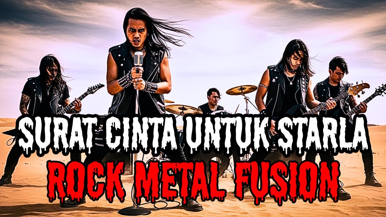 Surat Cinta Untuk Starla METAL VERSION 😱 Cover Rock Metal Fusion Terkeras!