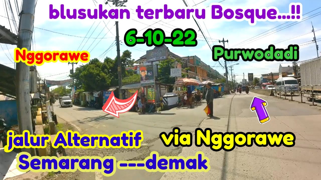 Jalur Alternatif Semarang Demak 2022 Via Nggorawe