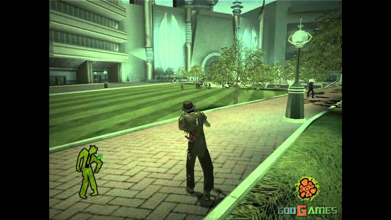 Stubbs the Zombie: Rebel without a Pulse - Gameplay Xbox HD 720P