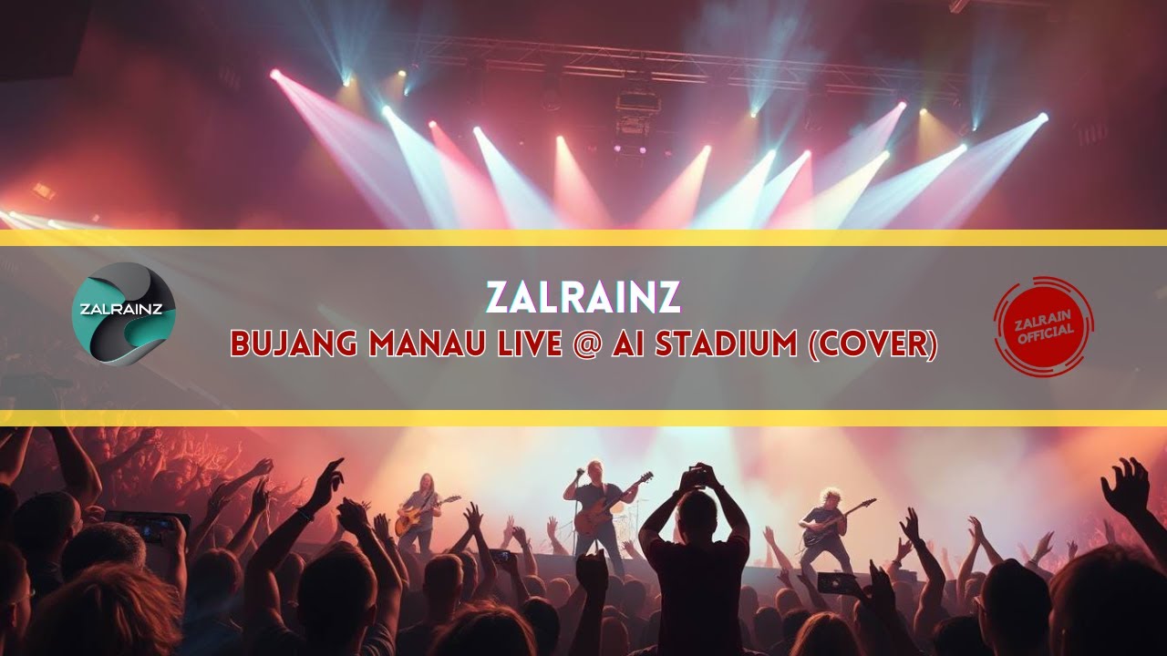 🔥 Bujang Manau live @ Ai Stadium (Cover) | Rock • Stadium Rock • Live Performance