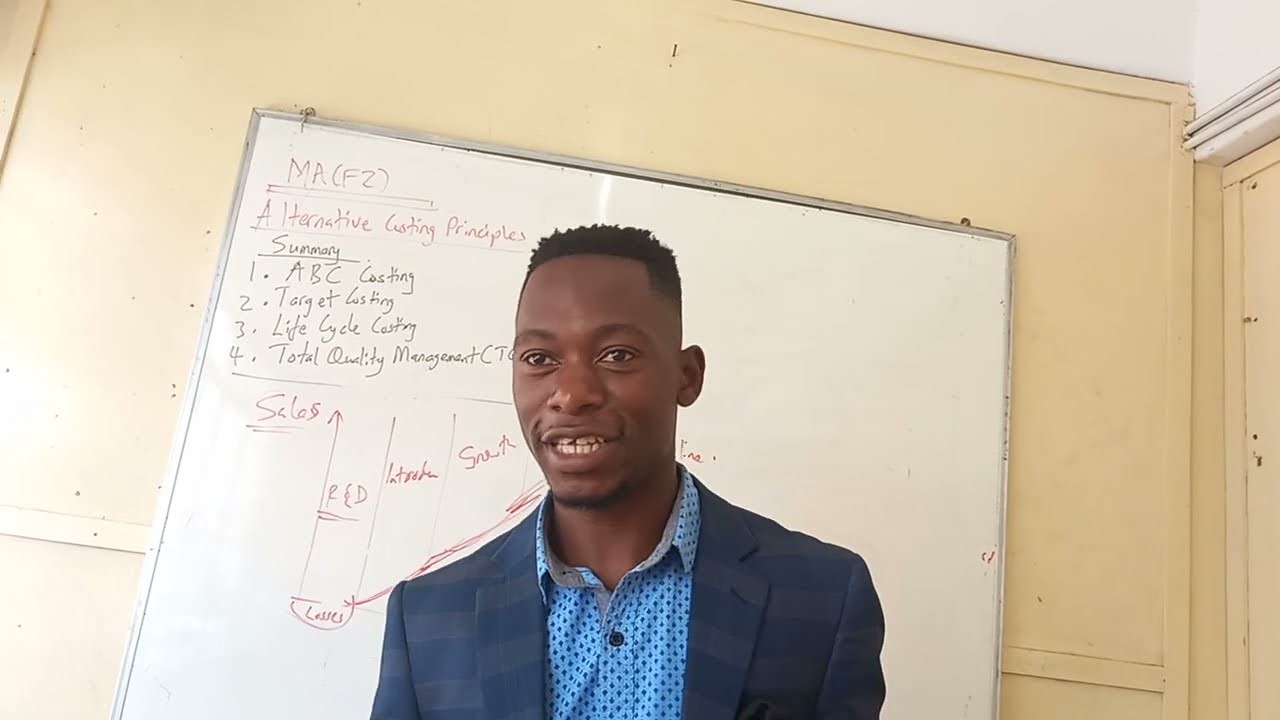 ACCA Management Accounting-Alternative Costing Principles 2022