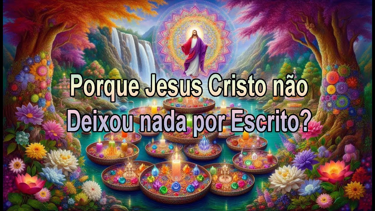 Porque Jesus Cristo não Deixou nada por Escrito?