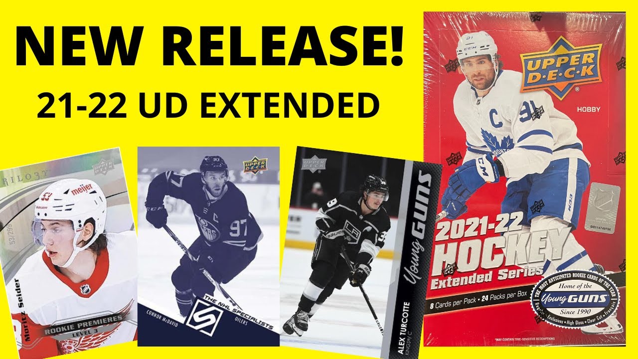 NEW RELEASE - 2021/22 UPPER DECK EXTENDED SERIES! MUCH BETTER THAN LAST YEAR?