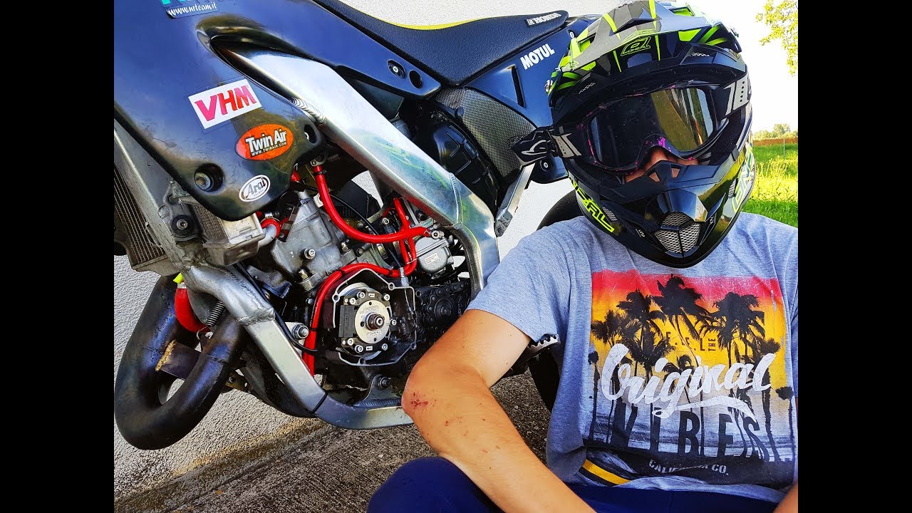 SOUND HONDA CR 125 NEW ENGINE 2T + TEST PVL - La sbiellata è imminente -