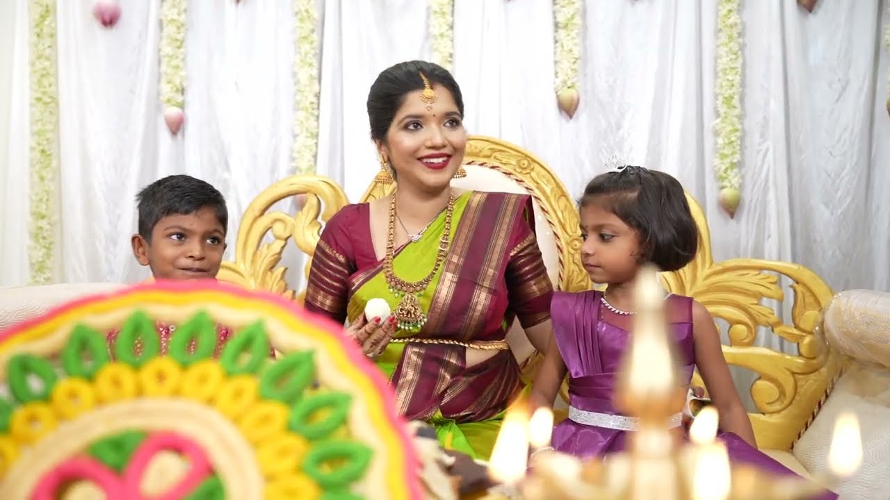 PRATHEEKSHA SUVIN BABY SHOWER FULL VIDEO - MANGALORE BILLAVA TRADITION