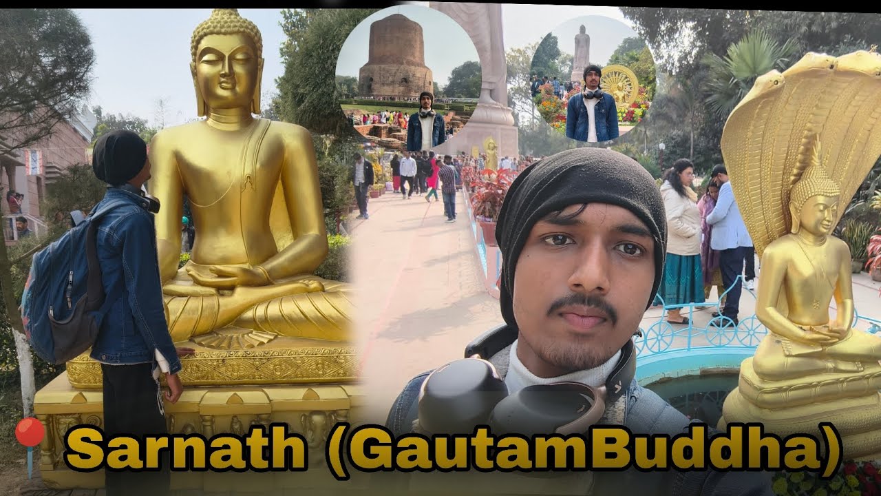 📍Sarnath | Gautam Buddha || Varanasi (Uttar Pradesh) // Sarnath Temple Varanasi 