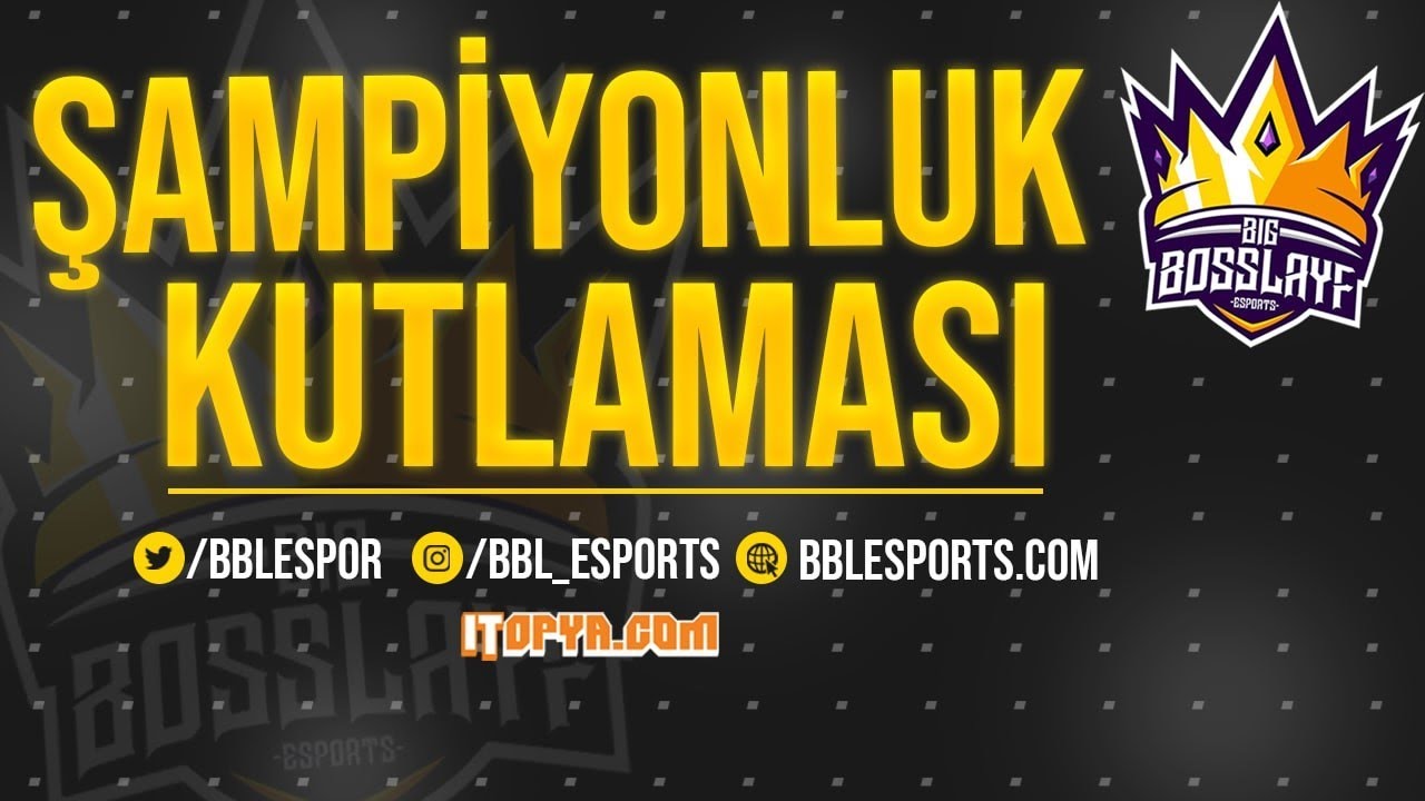 wtcN, Kendine Müzisyen, Uthenera, Oidemirel ve Takım Oyuncularıyla Şampiyonluk Kutlaması!